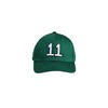 Shxinet A.J. Brown 11# Green Embroidered Baseball Cap Flat Brim