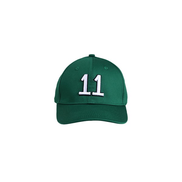 Shxinet A.J. Brown 11# Green Embroidered Baseball Cap Flat Brim