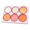 Paleta 6 Tonos Rubor Iluminador Sunkissed Simply Bella Orig Sunkissed