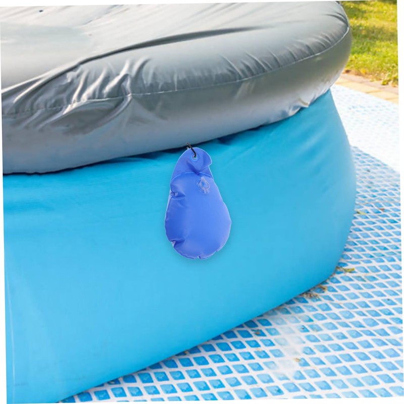 Mipcase 8pcs Pool Cover Weights PVC Water Bags for Above