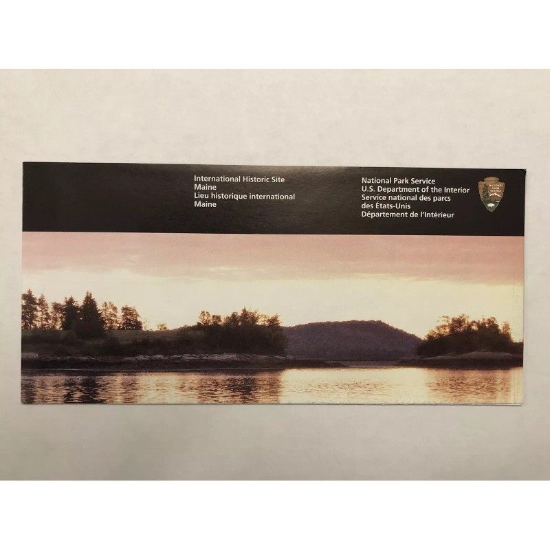 Saint Croix Island National Historic Site Park Unigrid Brochure Map