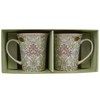 Lesser & Pavey William Morris Hyacinth Fine China Mugs -