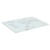 Harbour Housewares Rectangle Glass Chopping Board - 30cm x 20cm