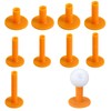 Yowodana Golf Tees Rubber Practice Set of 9 35mm-83mm Permanent