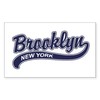 CafePress Brooklyn Rectangle Sticker Rectangle Bumper Sticker Car Decal