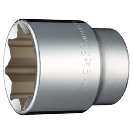 Tone Socket (8 Angle) 4E-32 Drive Angle 1/2 inch (12.7 mm) Double Side Width 1.3 inches (32 mm)