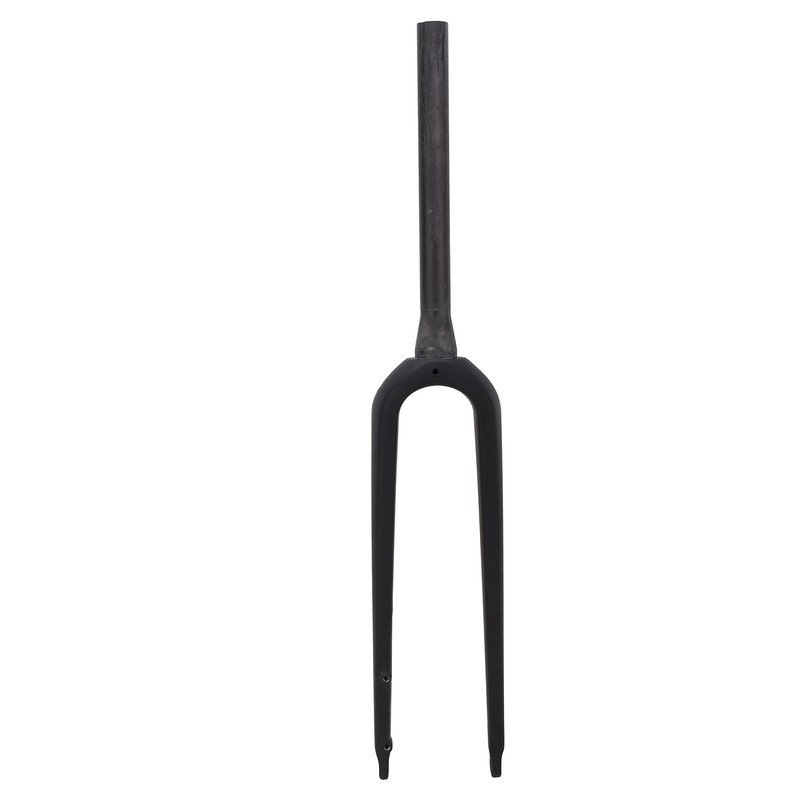 Road Bike Front Fork Carbon Fiber Quick Release Type Flat