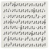 Hamamonyo Washed Towel Handkerchief, Music Note