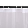 WedDecor Shower Curtains Mould Proof Resistant, Waterproof PEVA Shower Curtain