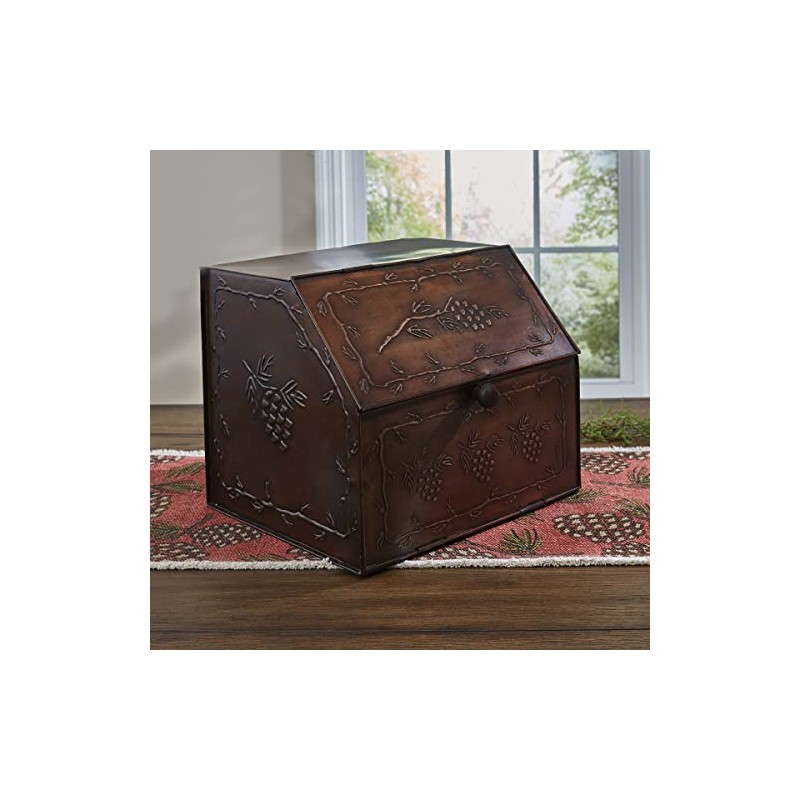 Park Designs Valley Pine Bread Box