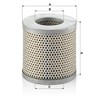 Mann Filter C 1337 Air Filter