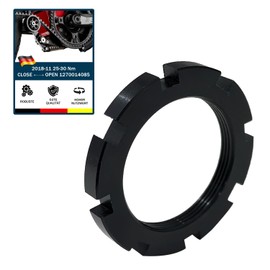 songyea Universal Lock Ring for E-Bikes, Lock Ring Compatible with Bosch Performance CX Gen4 Engines (Black, U)