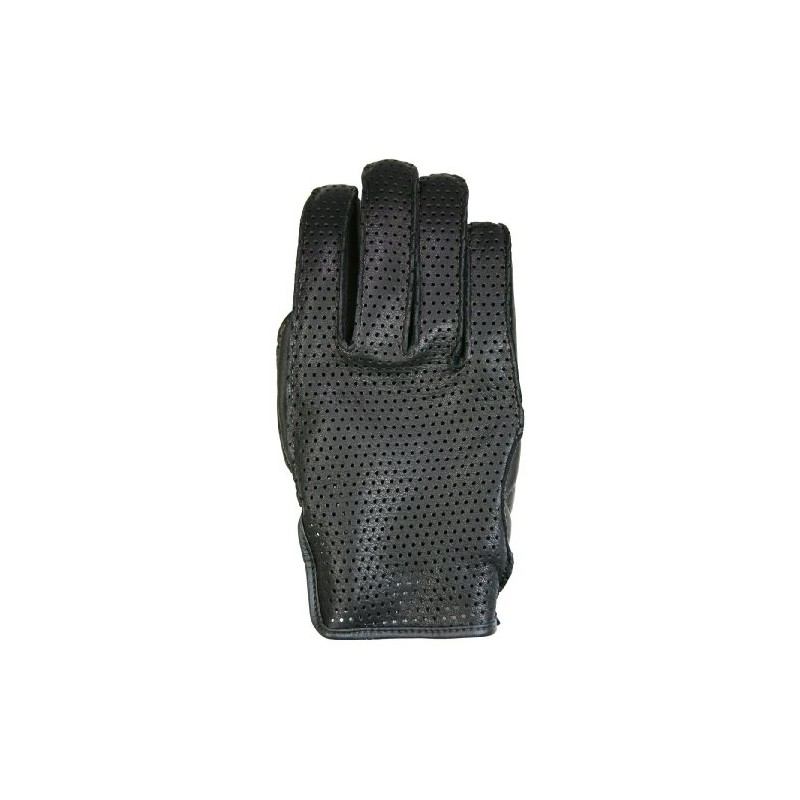 JRP Motorcycle Leather Gloves STM Summer Mesh Gloves Black LL