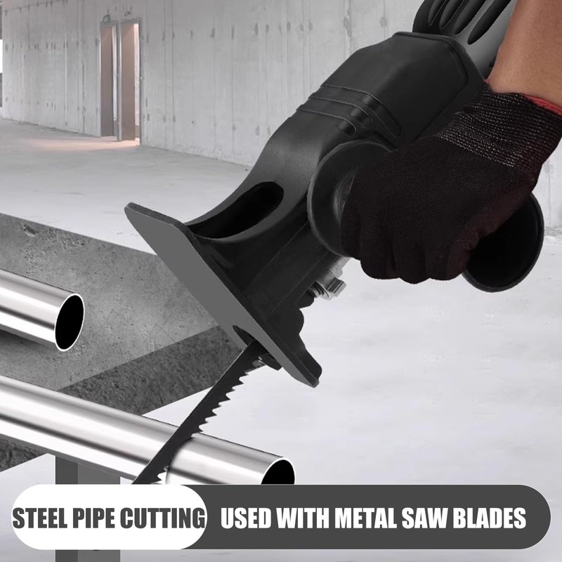 Candeon Reciprocating Saw Adapter for Cordless Drill, Reciprocating Saw Mounting