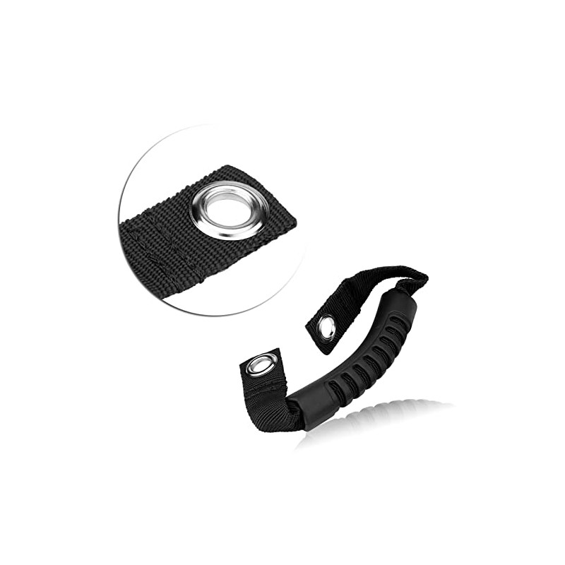 Qiilu Grab Bar for Car Headrest 2 Pieces Car Rear