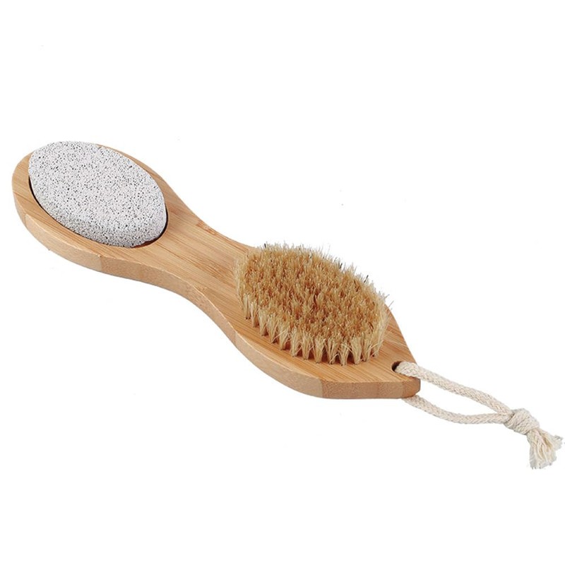 CENPEK 4-in-1 Foot Exfoliating Brush Pumice Stone Callus Remover with