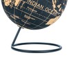 Exerz Cork Globe 14cm Pinnable, English Map, Pins Included, Natural