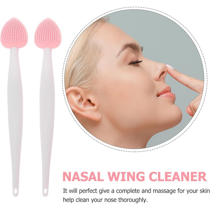Hohopeti Exfoliante Labial de Silicona 6piezas Diseño Ergonómico y Ligero