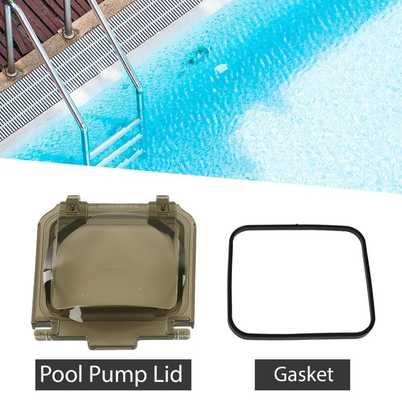 ALLGOOD Pool Pump Lid Strainer Cover and Gasket, Compatible with