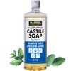 HARRIS Multi-Purpose Pure Castile Soap, Made with Olive, Coconut, and