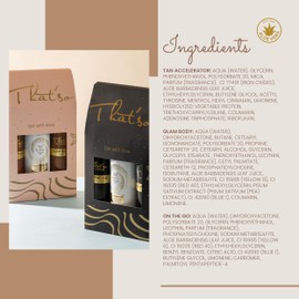 THAT’SO Tan with Love – 4 in 1 Tanning Kit – Extra Dark