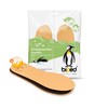 biped 2 Pairs of Children's Premium Leather Insoles with Activated