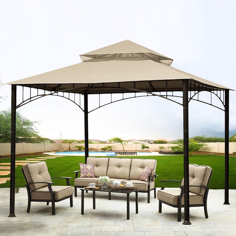 SCOCANOPY Replacement roof for Target Madaga Gazebo Model L-GZ136PST (Light