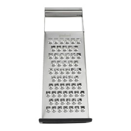 GoodCook Gourmet 4-sided Box Grater, Stainless Steel, Stay Sharp Etched Blades, Non-slip Base
