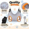 Adjustable Polyester Pet Grooming Hammock Sling for Cat and Small