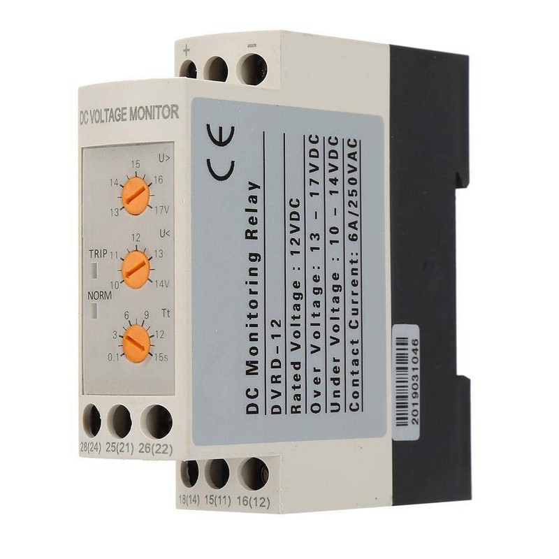 KSTE DVRD Over-Voltage and Under-Voltage Protection Relay(DC 12V)