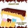 3 Pieces Ice Cream Party Supplies Tablecloth, Large Size 54