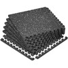 SUPERJARE 0.79'' Extra-Thick Exercise Equipment Mats, 6 Pcs 24 Sq