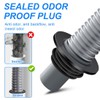 JAWUZ Washing Machine Drain Adapter, Drain Washing Machine Triple Thread
