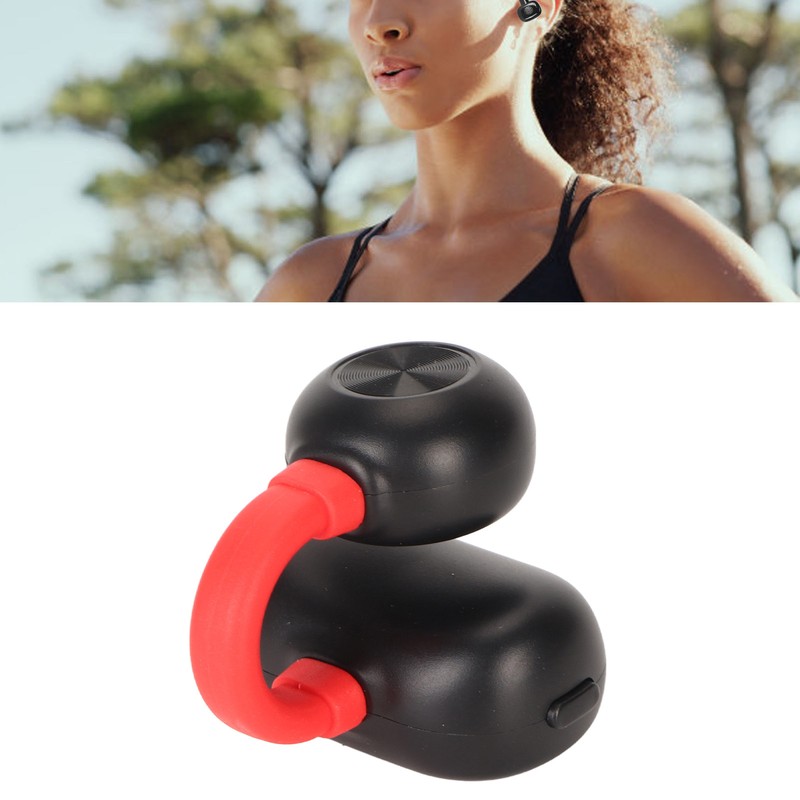 Clip On Bluetooth Headphones BT 5.3 Stylish Mini Waterproof Noise