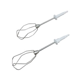 Lichtblau Whisk Set of 2 00653471 for Bosch Siemens Sportline Hand Mixx Rock'n'Roll Edition Hand Mixers I Replacement Whisk 653471 for MFQ3010 MFQ3030 MFQ3520 I Whisk