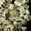 Gold Stone Lemon Quartz Pebble Stone, Medium Size, 3.5 oz