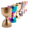 Premium Cocktail Jigger 2oz/1oz, Stainless Steel Bell Jigger for Bartending,Cocktail