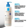 Lipikar Wash AP Body Face Wash con bomba, limpiador suave