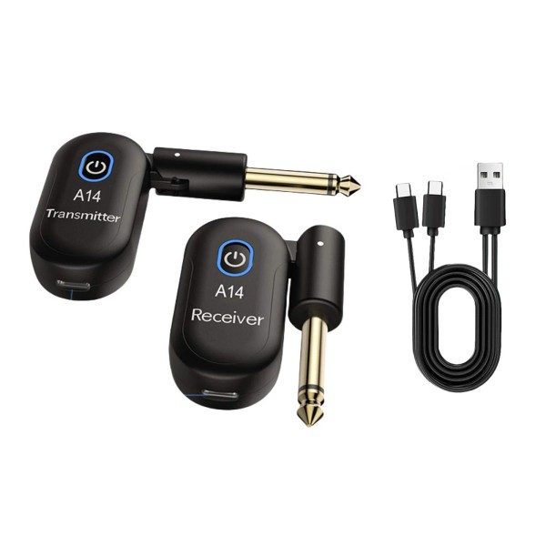 Unbranded A14 2.4GHz Guitar Wireless System for Electric Guitar Music