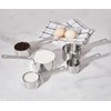 KEAWELL Premium 5-Piece Measuring Cups Set –1/4, 1/3, 1/2, 2/3,