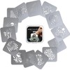 14 Pcs GOBO Kit, Metal Plate Works with FS-100SLENS 100SLENS-SE