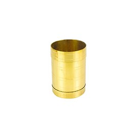Brass Rice Measuring Pot Padi Uzhakku | Changazhi Traditional Vessel for Paddy Grains | Nira Para Kerala Jug Bowl Cup for Home Kitchen (Size 1)