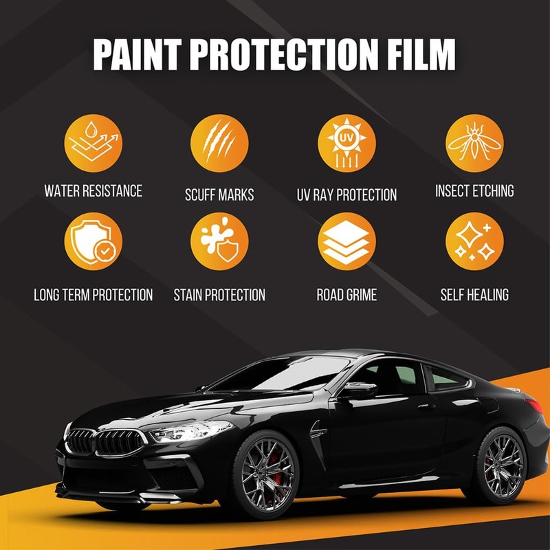 United - Clear PPF Paint Protection Film TPU Polyurethane, Self
