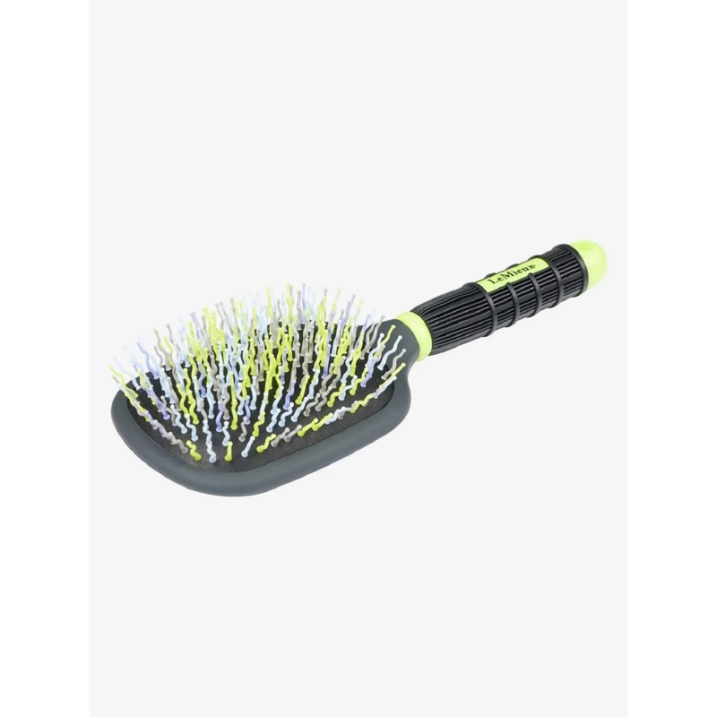 LeMieux Tangle Tidy Plus Horse Grooming Hair Brush in Blue