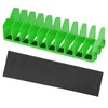 Plier Organizer Rack with Nonslip Rubber Base 10 Slots Plier