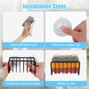 Bomiclss Sponge Holder for Kitchen Sink with 2 Suction Cups,