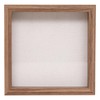 Muzilife 3D Picture Frame, 20 x 20 cm, Deep Wooden