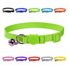 Vibrant Soft Nylon Kitten/Cat Collar with Bell and Safety Release