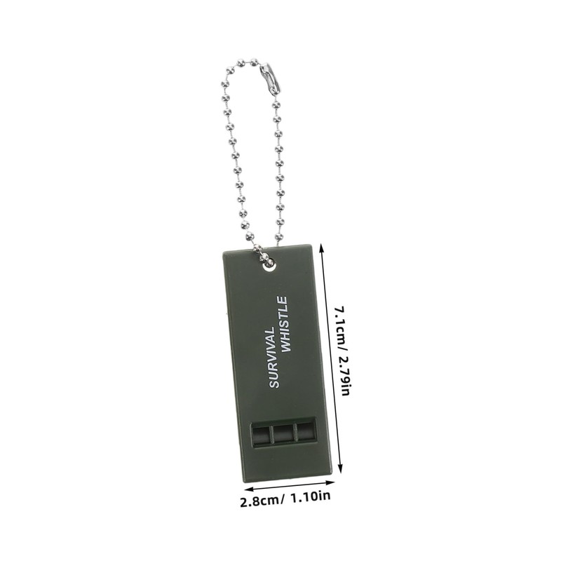 Kisangel Survival Gear Whistle Emergency Whistle Set of 3 Hiking