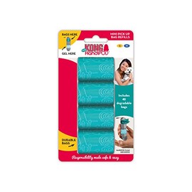 KONG HandiPOD Dog Poop Pick Up Bag Refills (40 Pack), Mini